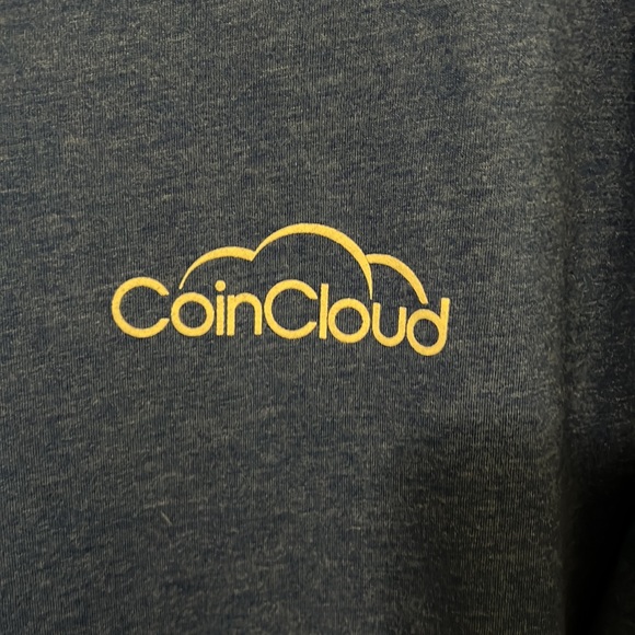 NWOT NEXT LEVEL APPAREL “COIN CLOUD” T-SHIRT•UNISEX•SIZE XL - Picture 3 of 5